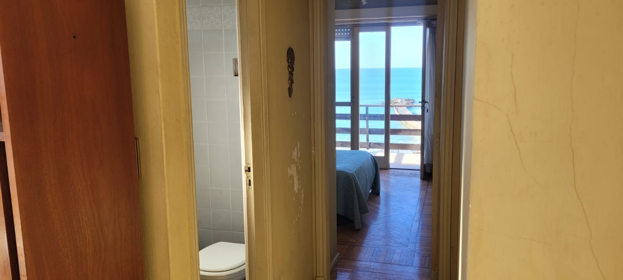 2 AMBIENTES CON COCHERA PROPIA.VISTA AL MAR