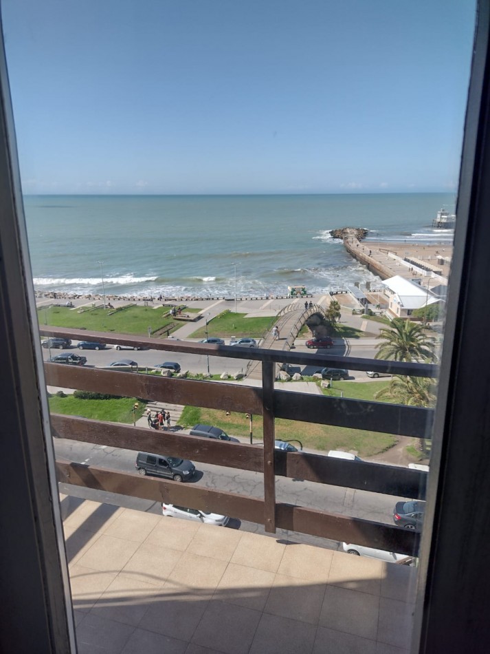 2 AMBIENTES CON COCHERA PROPIA.VISTA AL MAR