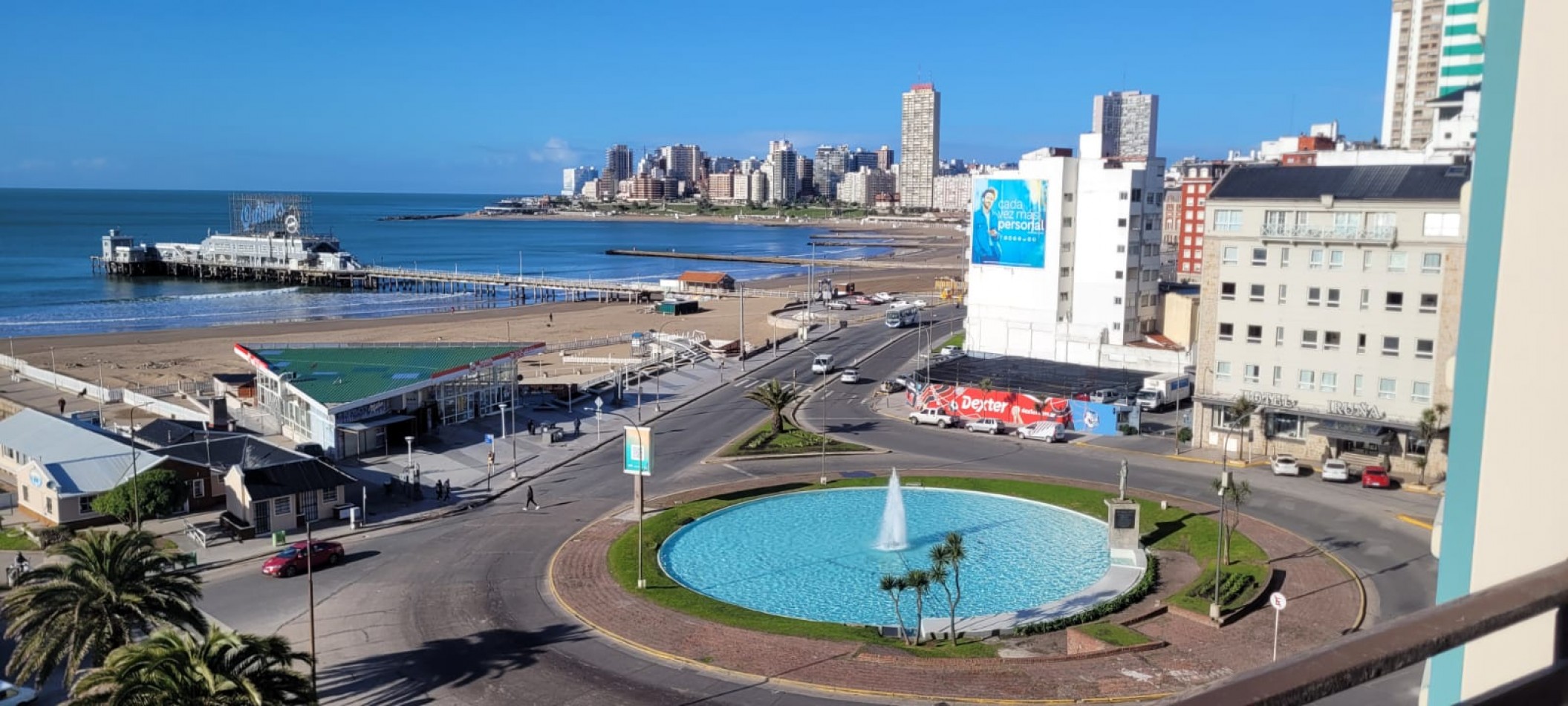 2 AMBIENTES CON COCHERA PROPIA.VISTA AL MAR