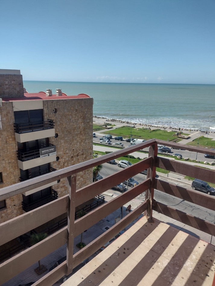 2 AMBIENTES CON COCHERA PROPIA.VISTA AL MAR